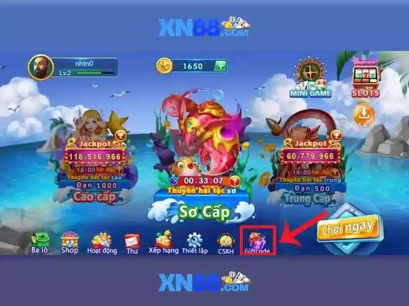 Đa Dạng Loại Trò Chơi Slot Tại XN88 Gaming